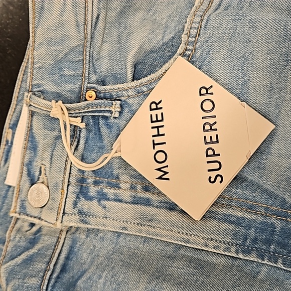 💕MOTHER SUPERIOR💕 The Spitfire Sneak Jeans ~ I Confess 26 NWT - Picture 15 of 16